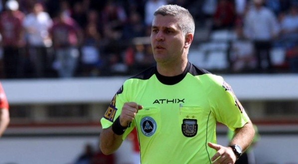 Ramiro López | Árbitro designado para el partido | Twitter Oficial Brown de Adrogué