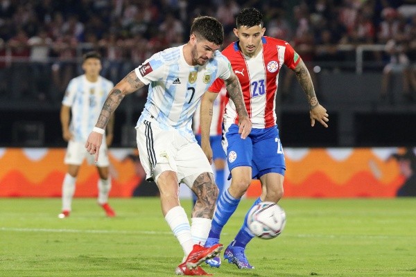 De Paul, uno de los que se salvó y estará ante Uruguay. (Foto: Getty Images)