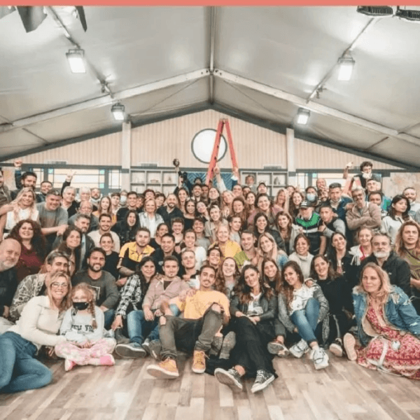 Foto que circuló en las redes sociales en lo que sería el último programa de Bake Off 2021