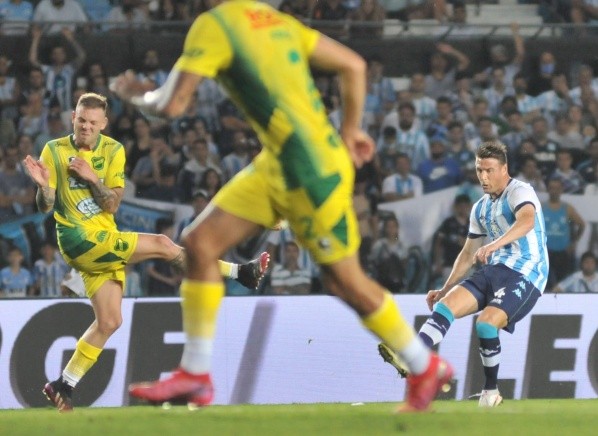 Racing cayó 2-1 frente a Defensa y Justicia. (Foto: Prensa Racing)
