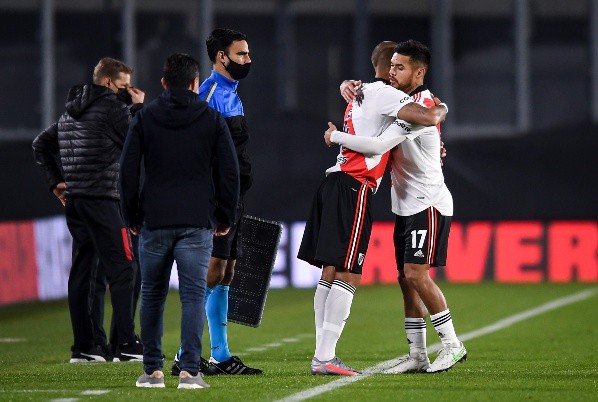 Paulo Díaz se desgarró. (Getty)