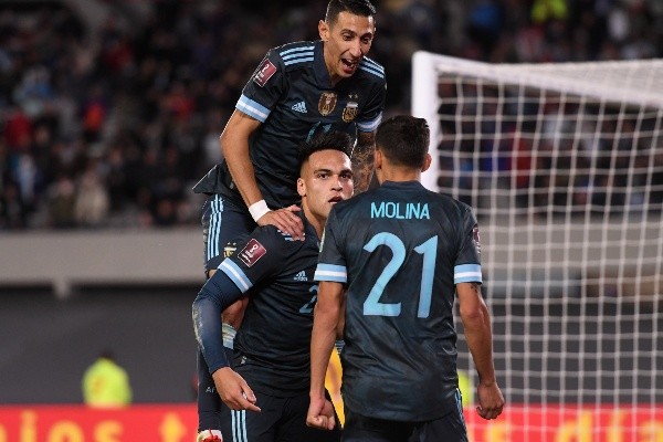 Lautaro Martínez es el goleador del ciclo Scaloni (Getty)