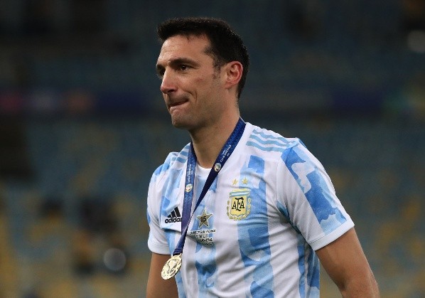 Scaloni o “Leónidas de Pujato” (Getty)