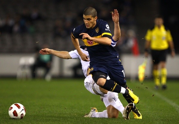 Blandi integra el podio. Foto: Getty