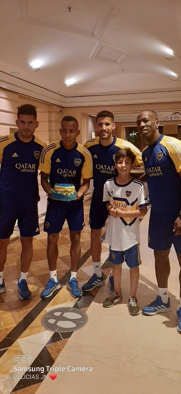 La foto que compartió Joaquín en sus redes.