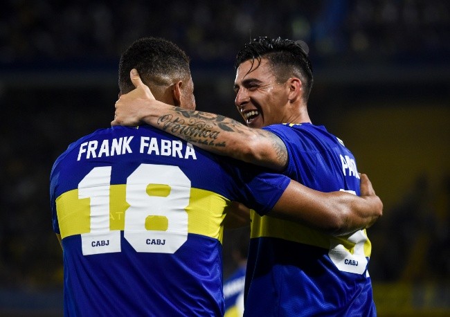 Fabra y Pavón, los dos más ganadores del plantel de Boca. (Foto: Getty Images)