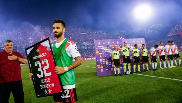Scocco, venerado en River y Newell’s. (Getty)