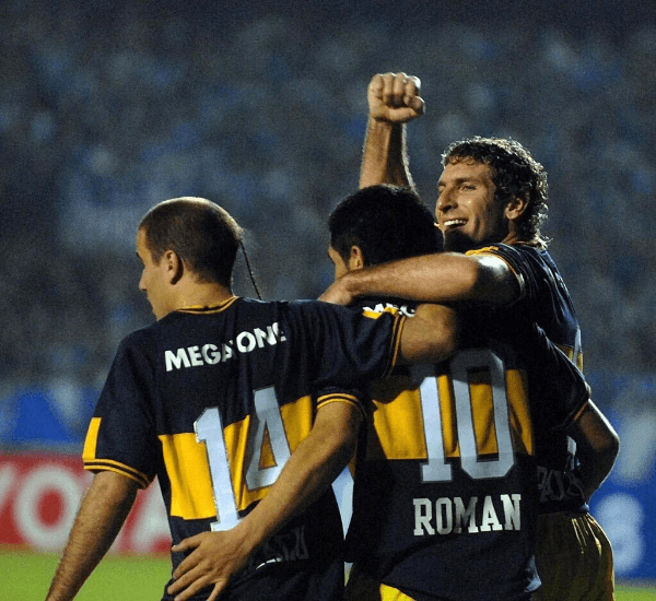 Riquelme, Palermo, Palacio. Un trío que le dio muchas alegrías a Boca.