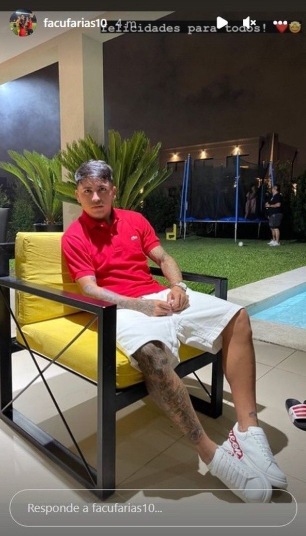 Instagram Facundo Farías.