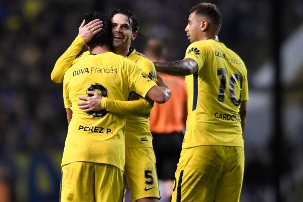 Fernando Gago y Cardona fueron compañeros en Boca (Foto: Getty)