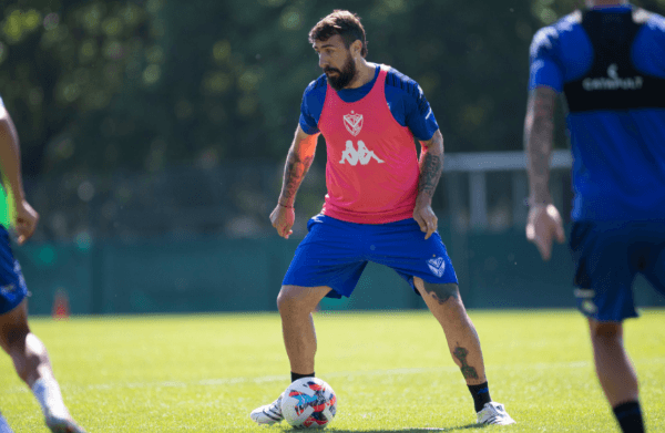 Lucas Pratto, uno de los contagiados en Vélez    Foto: web Vélez