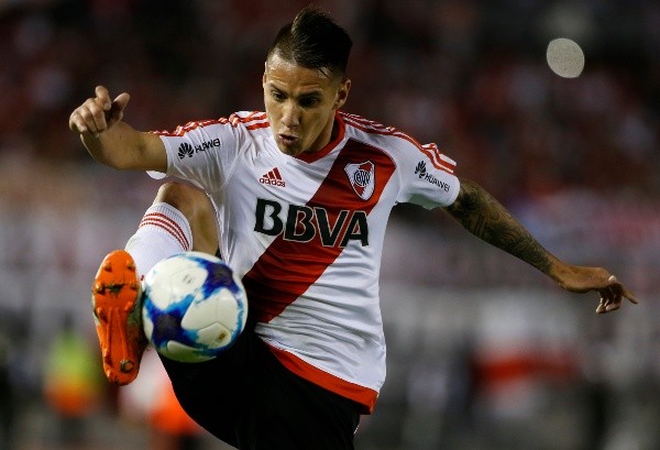 Carlos Auzqui volvió a River tras su cesión y dio positivo en COVID-19    Foto: GettyImages