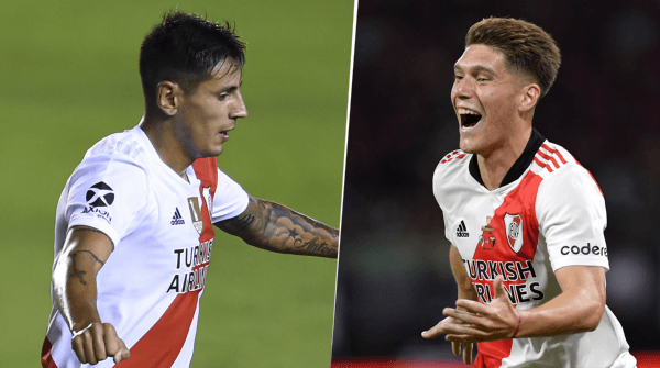 Angileri y Rollheiser, en conflicto. (Foto: Getty Images)