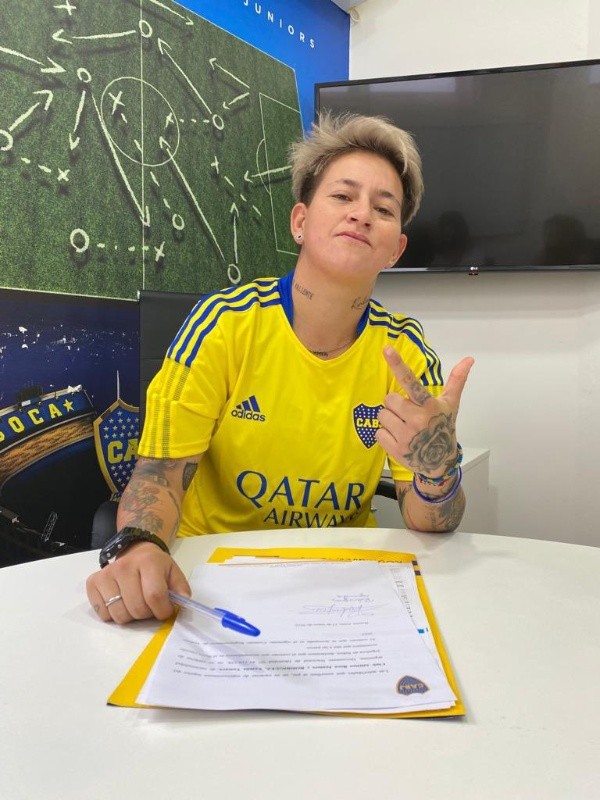 Yamila Rodríguez renovó con Boca.