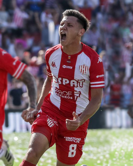 Roldán, de gran temporada en Unión. (Foto: Unión)