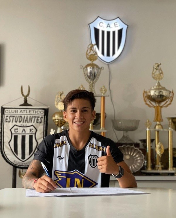 Lorena Benítez firmó con el ascendido Estudiantes.