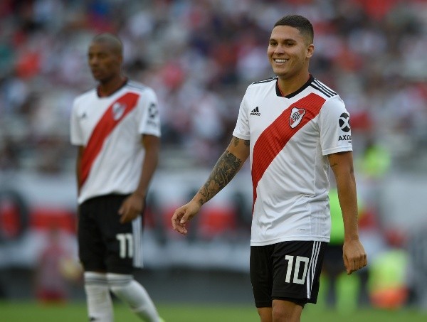 Juanfer Quintero es el cuarto refuerzo de River Foto: GETTY