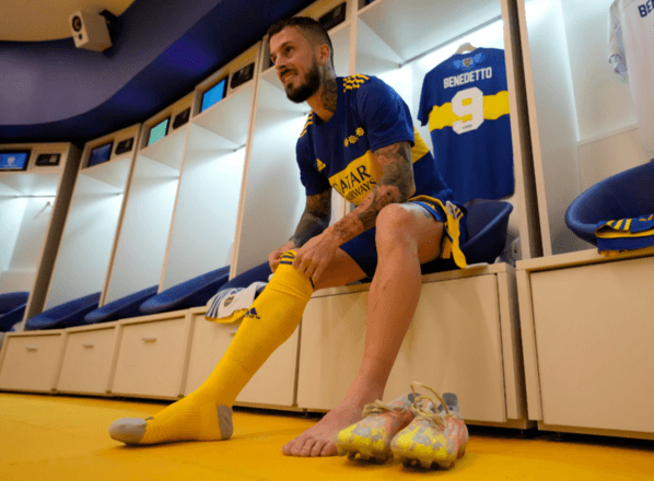 Benedetto, convocado por Battaglia para jugar contra San Lorenzo Foto: Boca vía Twitter