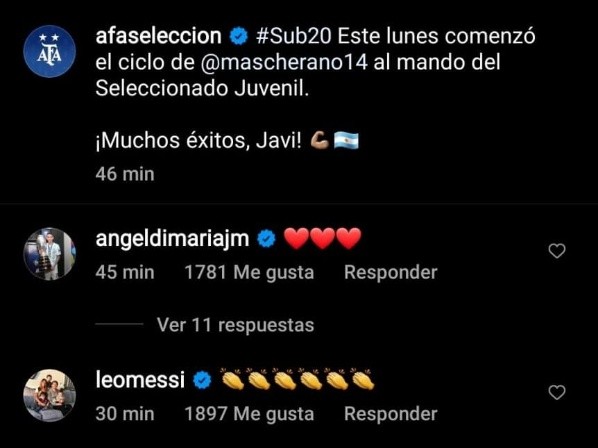 Instagram @AFASelección