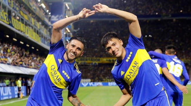 Para Salvio la 10, para Zeballos la 7. (Foto: Getty Images)