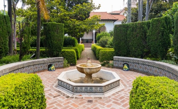 Jardín de los museos.