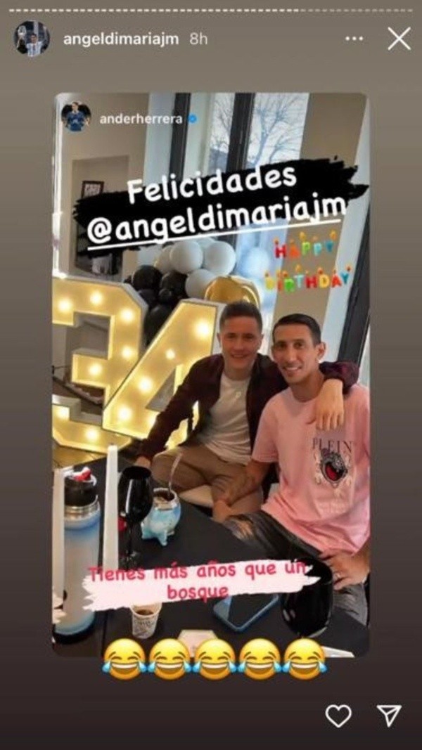 Foto: Instagram Di María