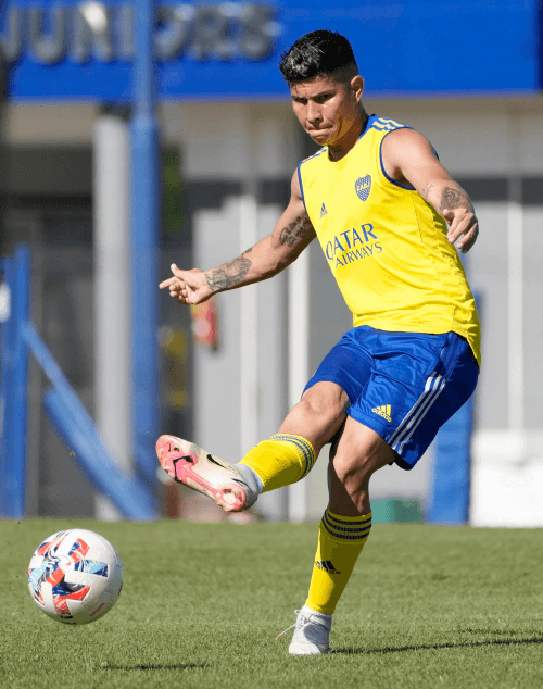Campuzano jugó para los suplentes. (Foto: Boca)