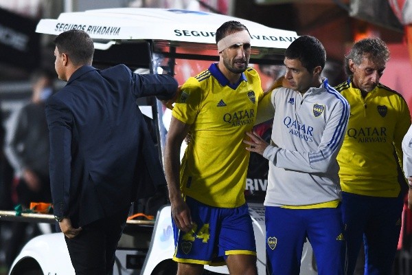 Cali salió lesionado ante Estudiantes.