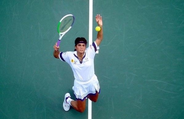 Gaby en sus tiempos en los courts.