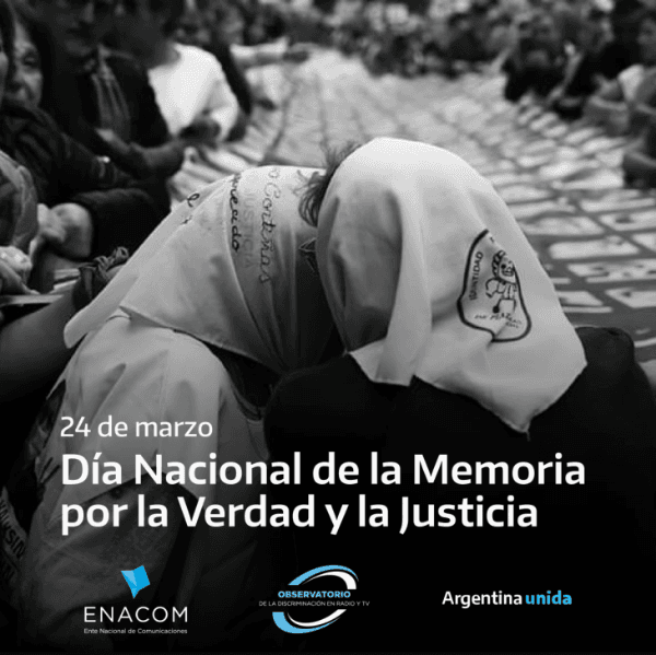 Día de la Memoria por la Verdad y la Justicia.