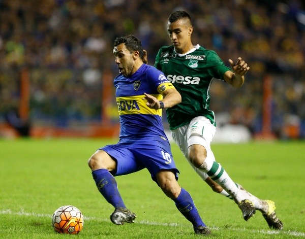 Deportivo Cali y Boca jugaron en la Libertadores 2016.