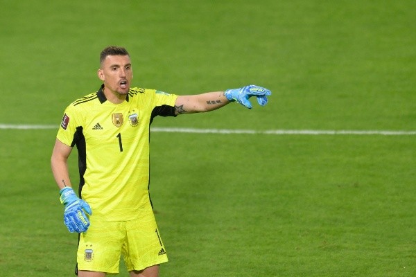 Franco Armani fue titular en la victoria de Argentina ante Venezuela (Foto: Getty Images)