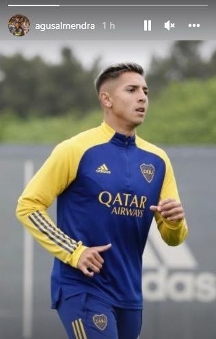 La historia de Almendra en Instagram.