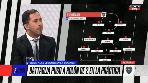 El once que probó Battaglia