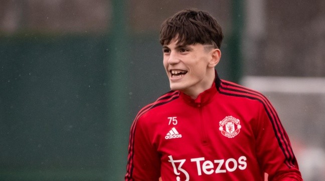 Garnacho usará la 75. (Foto: Getty Images)