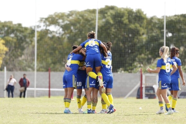 Boca ganó ante el Rojo. (Foto: @10_xeneizes / Las Gladiadoras)