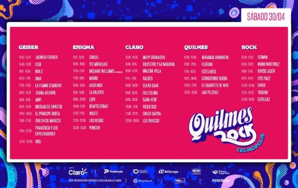 Quilmes Rock: día 1.
