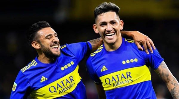 Salvio-Vázquez, la dupla ofensiva de Boca para jugar en Brasil (Getty)