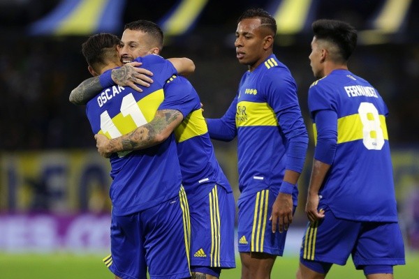 El festejo del gol de Darío Benedetto (Getty Image).