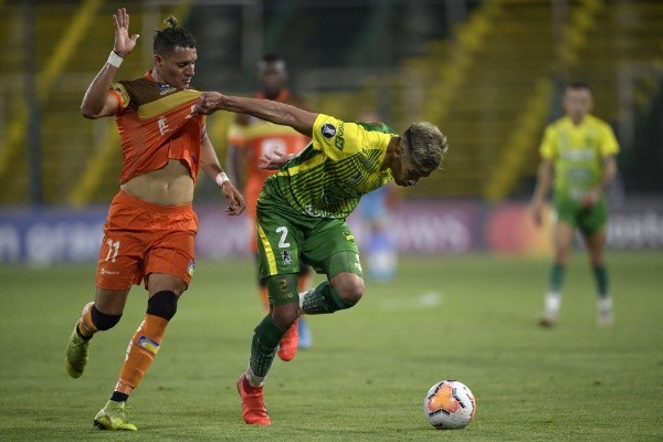 Adonis Frías jugando por Copa Libertadores (foto: Getty
