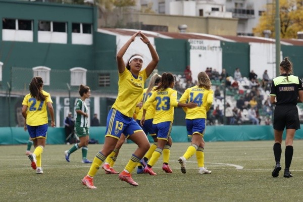 Palomar celebra el cuarto de Boca.⁦@10_xeneizes     ⁩