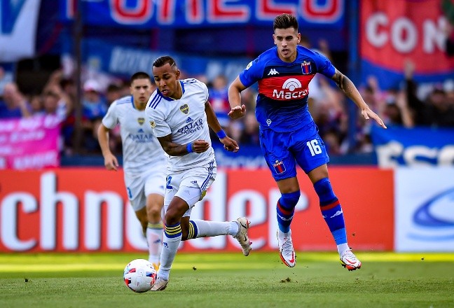 Castro, el jugador que “no tiene suerte” contra River. (Foto: Getty Images)