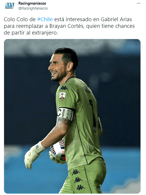 Los partidarios de Racing se lamentan.