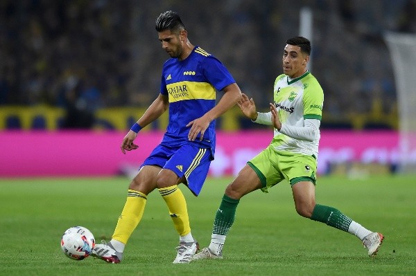 Zambrano la rompió contra Defensa y Justicia. (Foto: Getty Images)