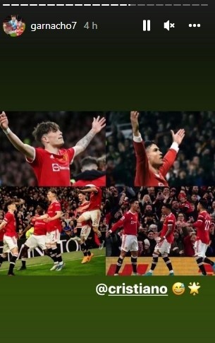 La historia de Garnacho.