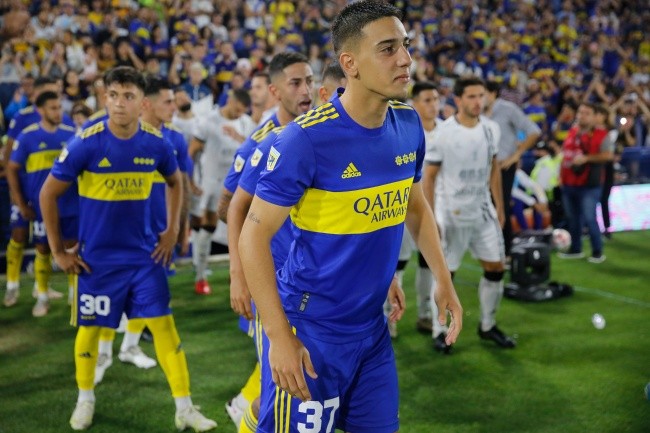 Sández, uno de los grandes proyectos de Boca. (Foto: Getty Images)