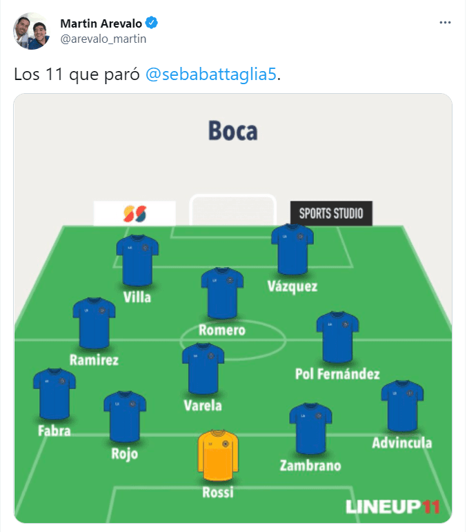 El 11 de Battaglia.