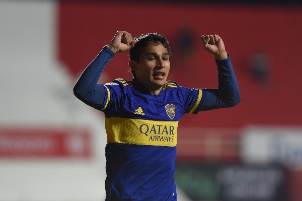 Agustín Obando, uno de los cedidos de Boca a Tigre en este 2022 (Getty)