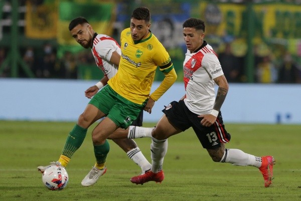 Miguel Merentiel, el principal apuntado de River en el fútbol argentino para reemplazar a Julián Álvarez (Getty)