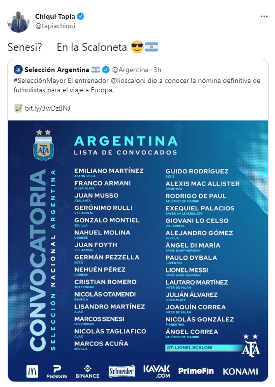 Chiqui Tapia y un posteo picante para Italia.